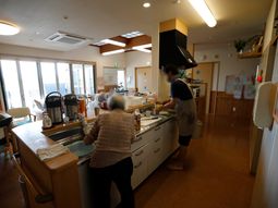 キッチンでの人物活動