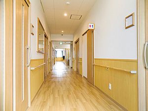安全な移動が可能な廊下  