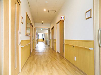 安全な移動が可能な廊下
