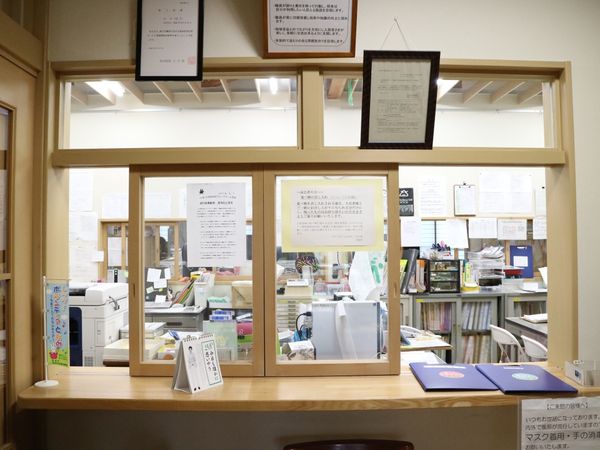 事務所の光景
