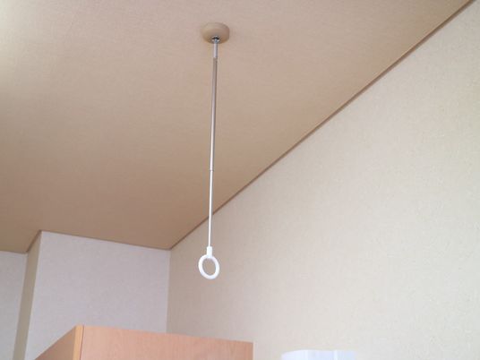 呼び鈴の設置された居室