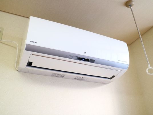 壁掛けエアコンのアップショット