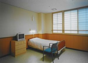 テレビ付きの居室