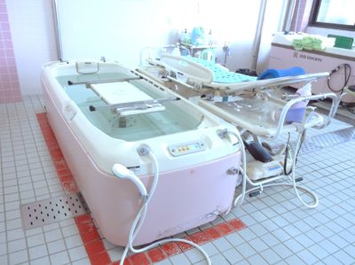 機能的な浴室