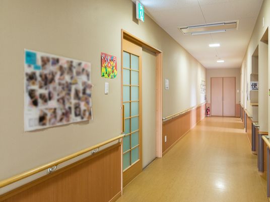 清潔感のある廊下