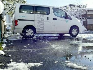 送迎車の外観  
