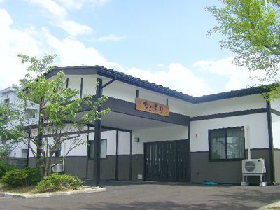緑豊かな外観