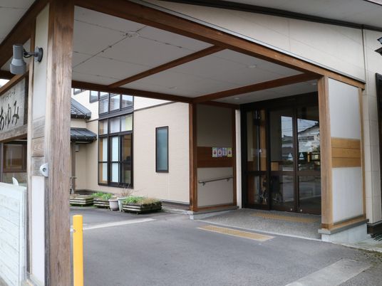 入りやすいエントランス