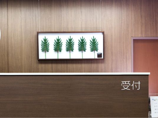 受付カウンター  