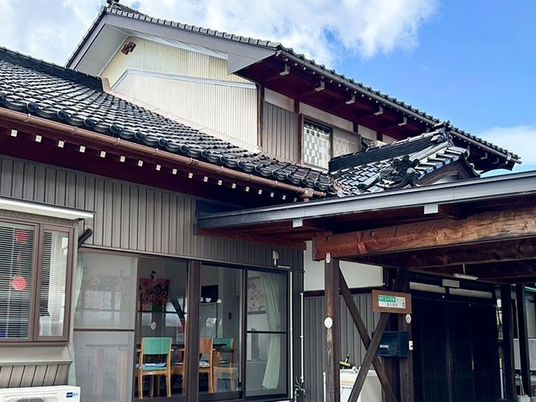 和風の外観  