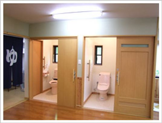 清潔なトイレ空間