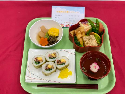 彩り豊かな料理内容