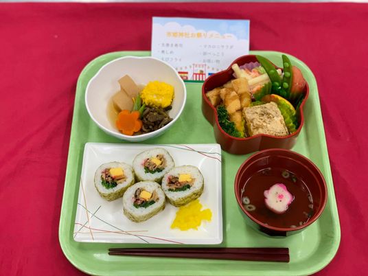 彩り豊かな料理内容