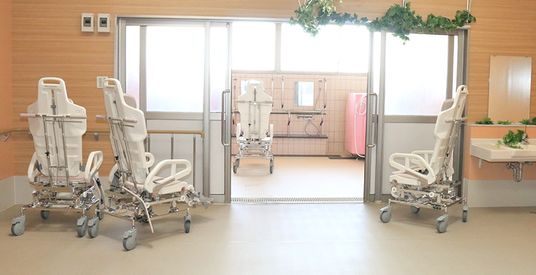 移動用シャワー椅子の部屋