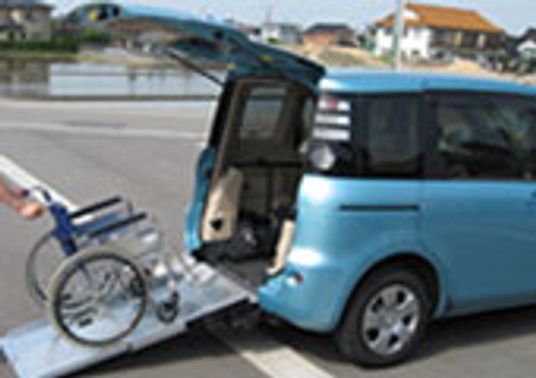 車椅子の出入口