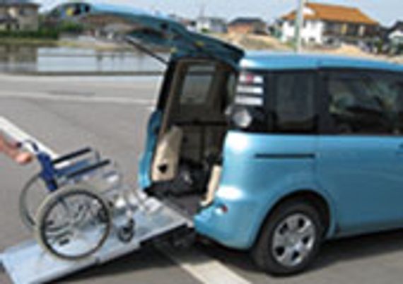 車椅子の出入口