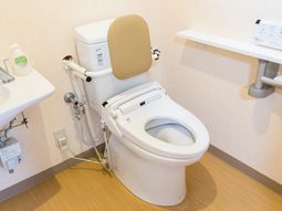 清潔なトイレ設備