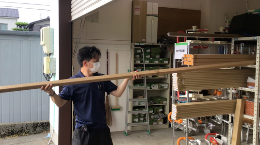 作業中のスタッフ