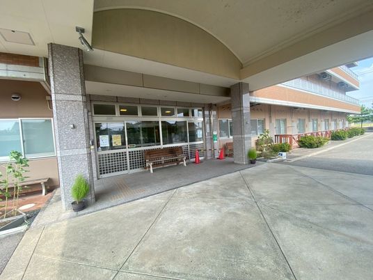 広々としたエントランス