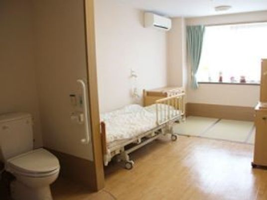 清潔な居室の一角