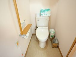 トイレの清潔な様子