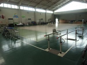 広々とした機能訓練室