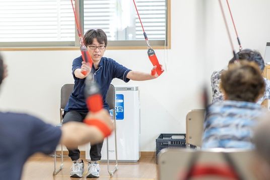 機能訓練中の様子