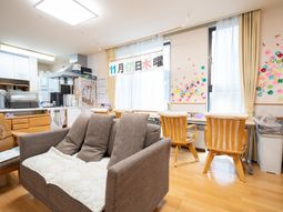 暖かい雰囲気のリビング