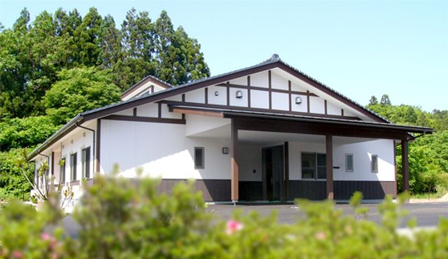 木造平屋の建物外観