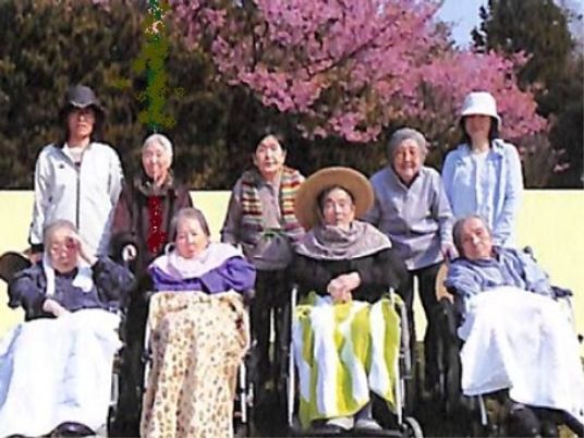 笑顔の集合園外活動