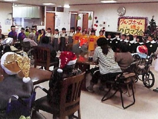 イベント実施中の食堂