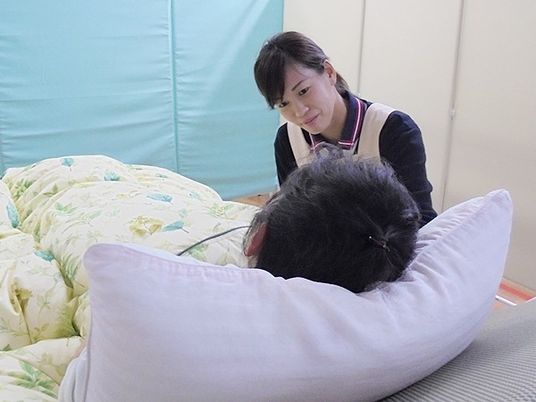 優しい看護師の居室