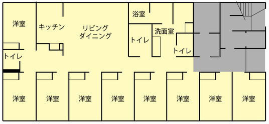 使いやすい間取り図