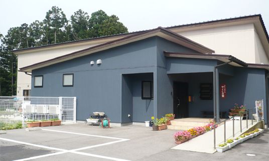 居心地良い庭の建物外観  