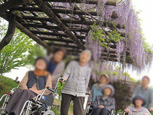 心地よい中庭