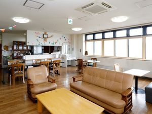 共有ラウンジの様子