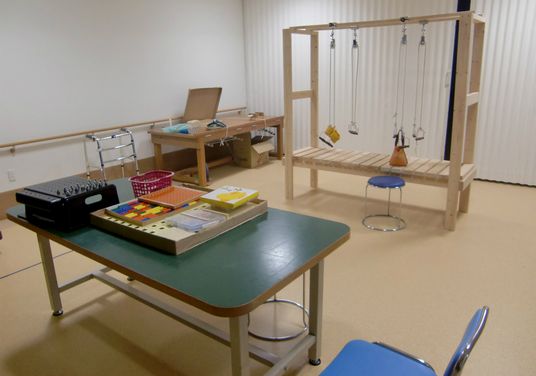 訓練用設備の部屋