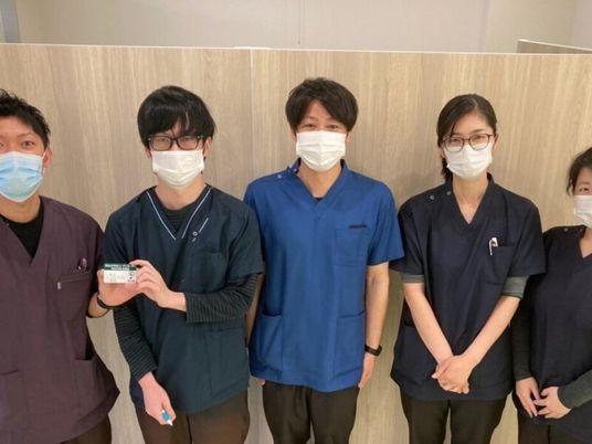 スタッフ集合の廊下