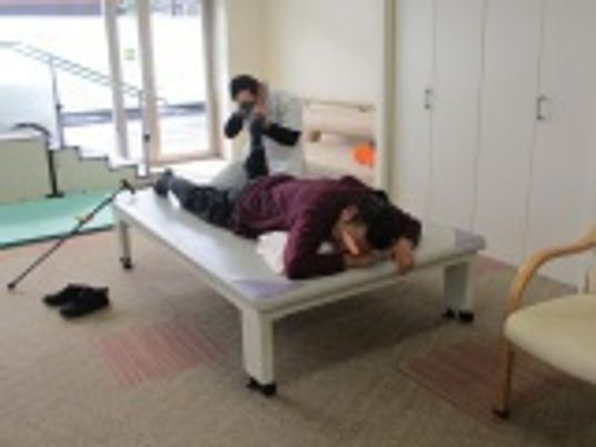機能訓練の様子