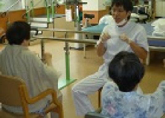 リハビリ中の様子