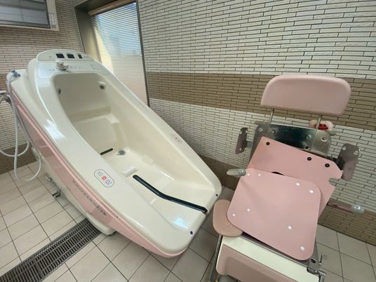 快適な介護浴室
