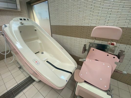 快適な介護浴室