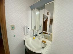 部屋の洗面台