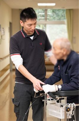 スタッフ対応の様子