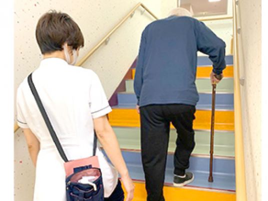 階段の手すり  