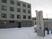 雪の外観と看板  