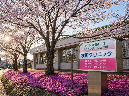 看板と建物の外観