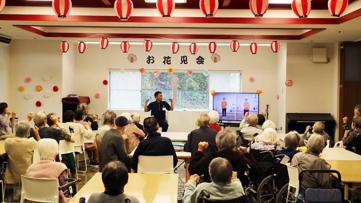 明るいイベント会場