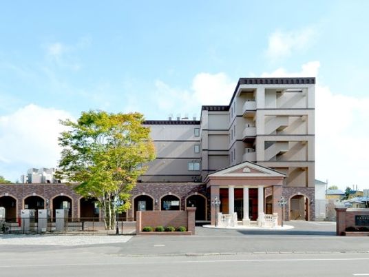 清潔感のある建物の外観