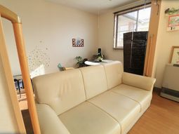 居心地の良い居室の一角